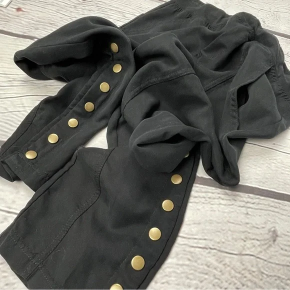 SOFT SURROUNDINGS Metro studded black ankle pants, size S Petite - Picture 6 of 11